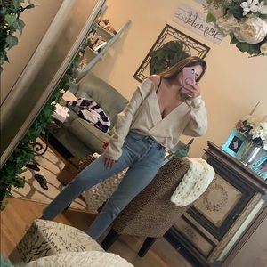 Urban outfitters low cut sweater